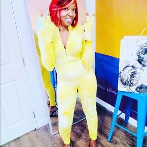 COPY - So Cute Yellow Jumpsuit